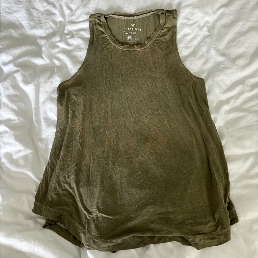 green american eagle soft and sexy tank
